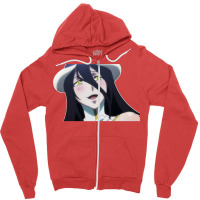 [ Sale ] Cool Sticker Overlord Albedo Chibi 19 Zipper Hoodie | Artistshot