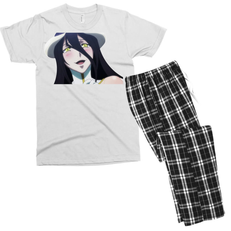 [ Sale ] Cool Sticker Overlord Albedo Chibi 19 Men's T-shirt Pajama Set by lyxellseradjq | Artistshot