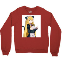 [ Sale ] Cool Sticker Overlord Albedo Chibi 2 Crewneck Sweatshirt | Artistshot