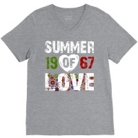 Summer Of Love 1967 Baby Aesthetic V-neck Tee | Artistshot