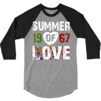 Summer Of Love 1967 Baby Aesthetic 3/4 Sleeve Shirt | Artistshot