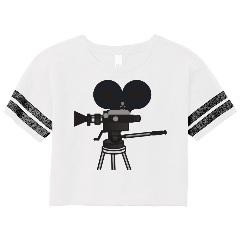 Film Movie Camera Classic Humor Funny Scorecard Crop Tee by potelskaper1 | Artistshot