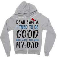 Funny Christmas Sweater For Hipster Tumblr Zipper Hoodie | Artistshot