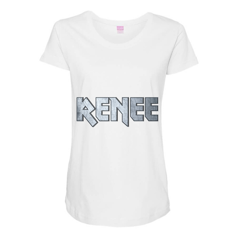 Hot Trend Heavy Metal Renee Maternity Scoop Neck T-shirt by laurynvanhoose | Artistshot