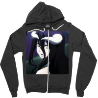 [ Sale ] Cool Sticker Overlord Albedo Chibi 23 Zipper Hoodie | Artistshot