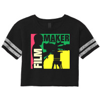 Film Maker Classic  Stars Cute Scorecard Crop Tee | Artistshot