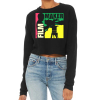 Film Maker Classic  Stars Cute Cropped Sweater | Artistshot