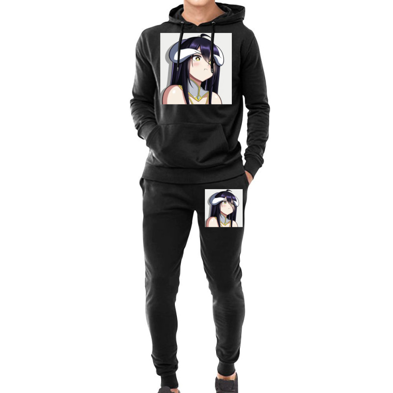 [ Sale ] Cool Sticker Overlord Albedo Chibi 24 Hoodie & Jogger set by lyxellseradjq | Artistshot