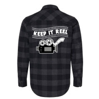 Funny Keep It Real Filmmakers Film Lovers Gift Design Product Classic Flannel Shirt | Artistshot