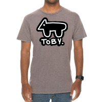 The Dog Is Toby Baby Humor Vintage T-shirt | Artistshot