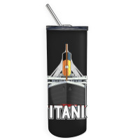 G Titanic April 1912 Vintage Cruise Ship Skinny Tumbler | Artistshot