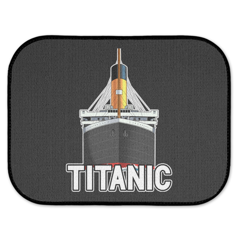 G Titanic April 1912 Vintage Cruise Ship Rear Car Mat | Artistshot