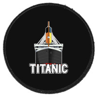 G Titanic April 1912 Vintage Cruise Ship Round Patch | Artistshot