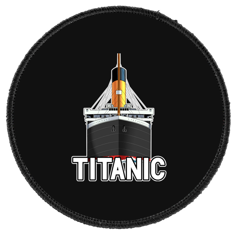 G Titanic April 1912 Vintage Cruise Ship Round Patch | Artistshot