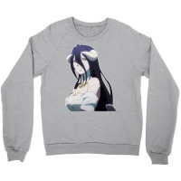 [ Sale ] Cool Sticker Overlord Albedo Chibi 3 Crewneck Sweatshirt | Artistshot