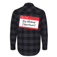 Film Crew Key Makeup Department Classic Hippie Hipster Flannel Shirt | Artistshot