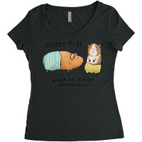 Guinea Pigs Wearing Baggy Pantaloons Vintage Women's Triblend Scoop T-shirt | Artistshot