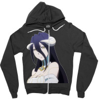 [ Sale ] Cool Sticker Overlord Albedo Chibi 31 Zipper Hoodie | Artistshot