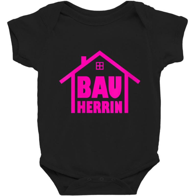 Womens Client Topping Out Ceremony Construction Site House Building V Baby Bodysuit by jessen | Artistshot