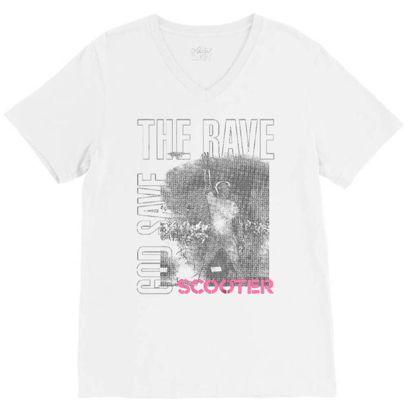 The Medium Is The Message Classic  70s V-Neck Tee by loretzexson | Artistshot