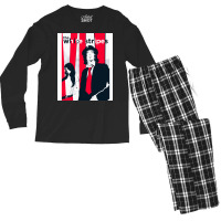 The White Trending Nostalgia Men's Long Sleeve Pajama Set | Artistshot