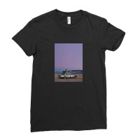 A$ap Rocky With A Car Poster Ladies Fitted T-shirt | Artistshot