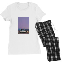 A$ap Rocky With A Car Poster Women's Pajamas Set | Artistshot