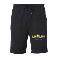 Big Meaty Men Slapping Meat Wrestlmania Edition Fleece Short | Artistshot