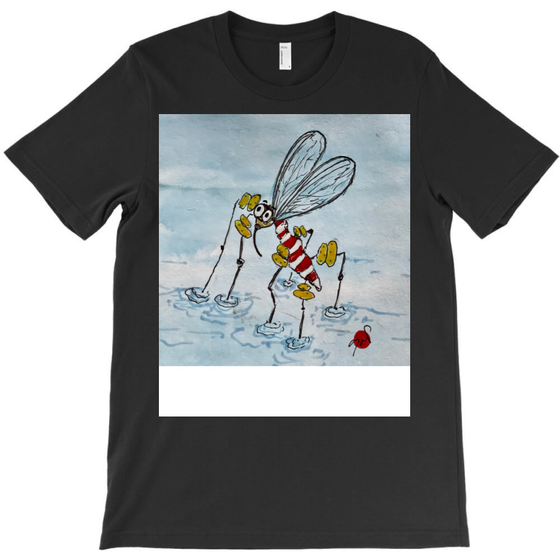 Swim Mosquito Yellow Cute T-Shirt by zemkamajoor1 | Artistshot