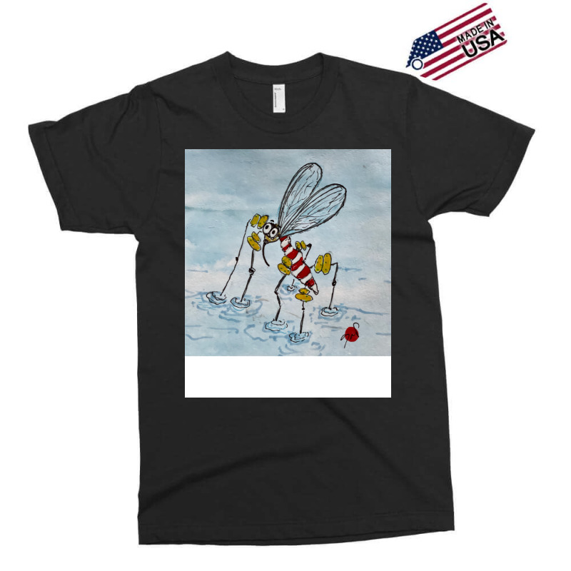 Swim Mosquito Yellow Cute Exclusive T-shirt by zemkamajoor1 | Artistshot