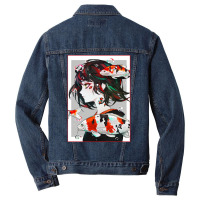 Anime Girl Japanese Aesthetic Anime Otaku Gift Cute Men Denim Jacket | Artistshot