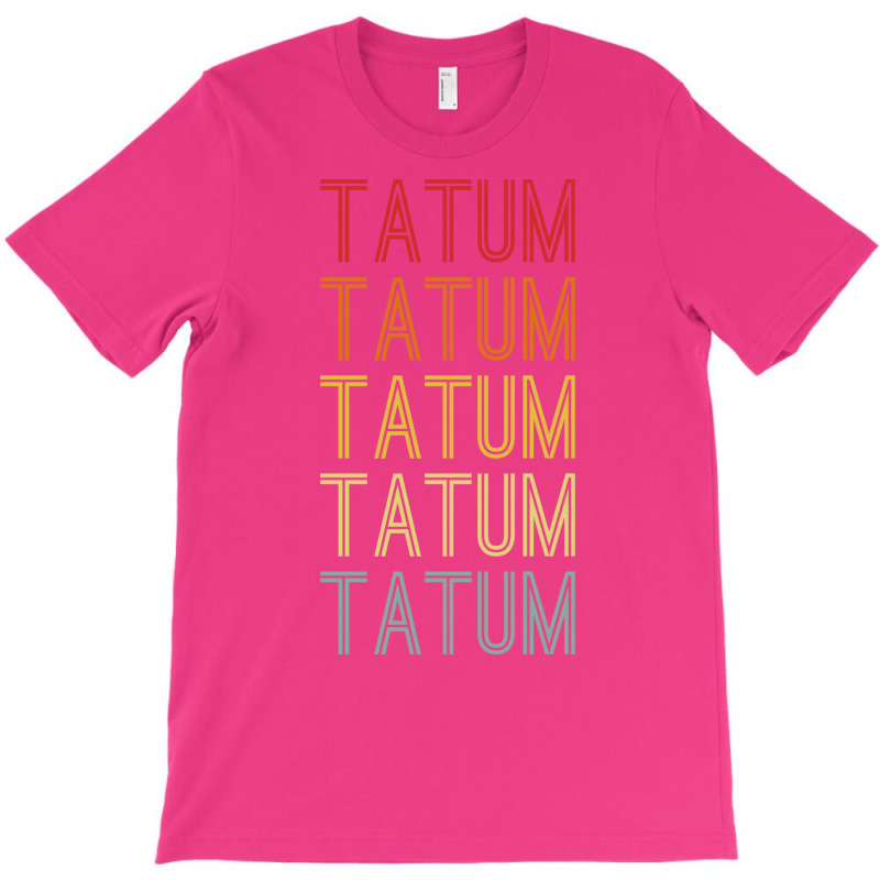 Tatum Name Vintage Retro Tumblr Travel T-Shirt by zemkamajoor1 | Artistshot