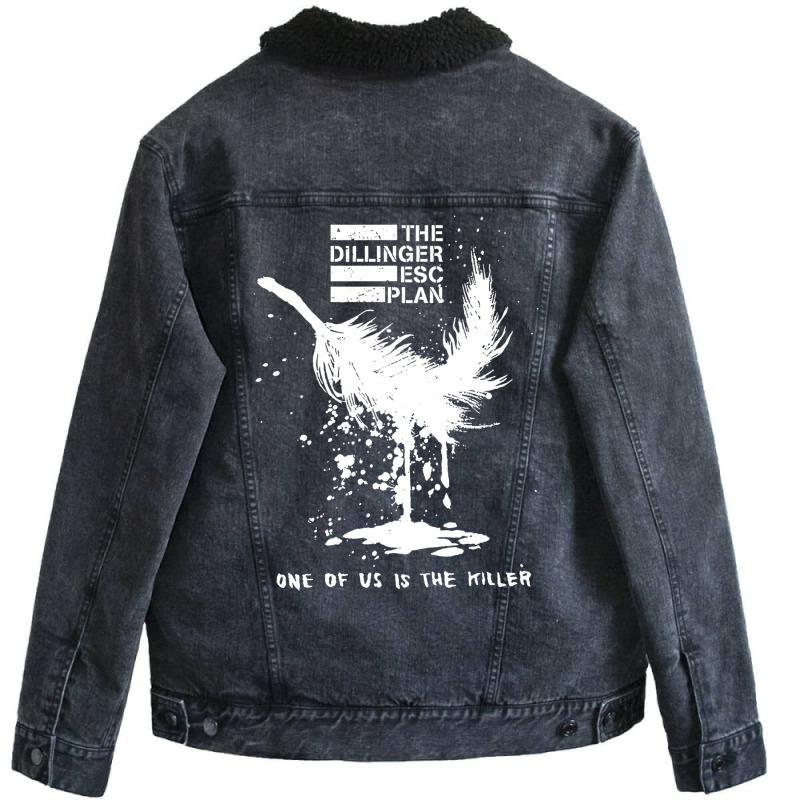 The Dillinger Esc Plan   Gift Unisex Sherpa-lined Denim Jacket | Artistshot