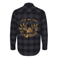 Limited Edition Let Me Live Gold - Claire Redfield Flannel Shirt | Artistshot