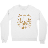 Limited Edition Let Me Live Gold - Claire Redfield Crewneck Sweatshirt | Artistshot