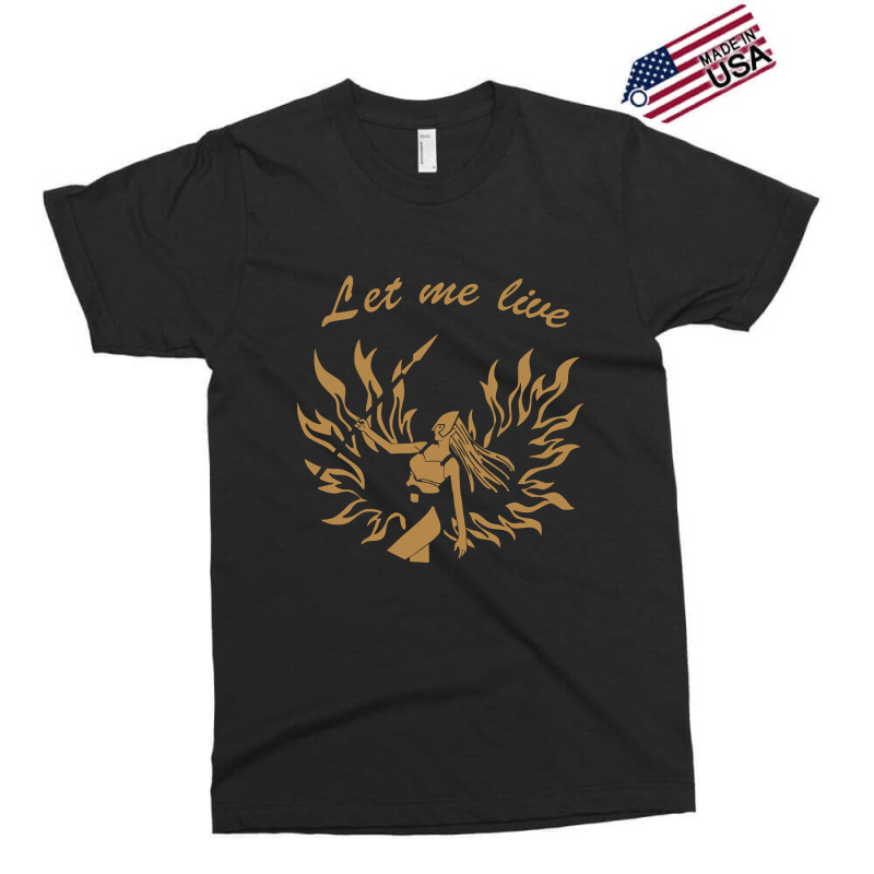 Limited Edition Let Me Live Gold - Claire Redfield Exclusive T-shirt | Artistshot