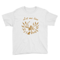 Limited Edition Let Me Live Gold - Claire Redfield Youth Tee | Artistshot