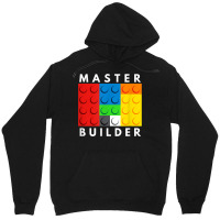 Master Builder Building Blocks Brick Builders Toys Present T Shirt Unisex Hoodie | Artistshot