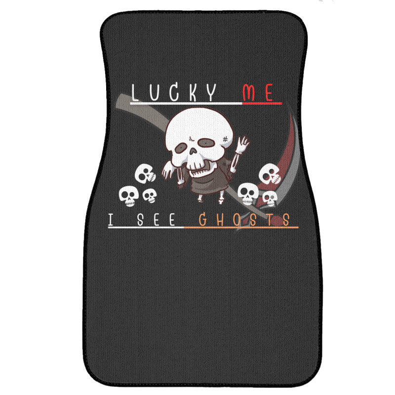 Ghosts Skeleton Front Car Mat | Artistshot