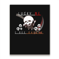 Ghosts Skeleton Metal Print Vertical | Artistshot