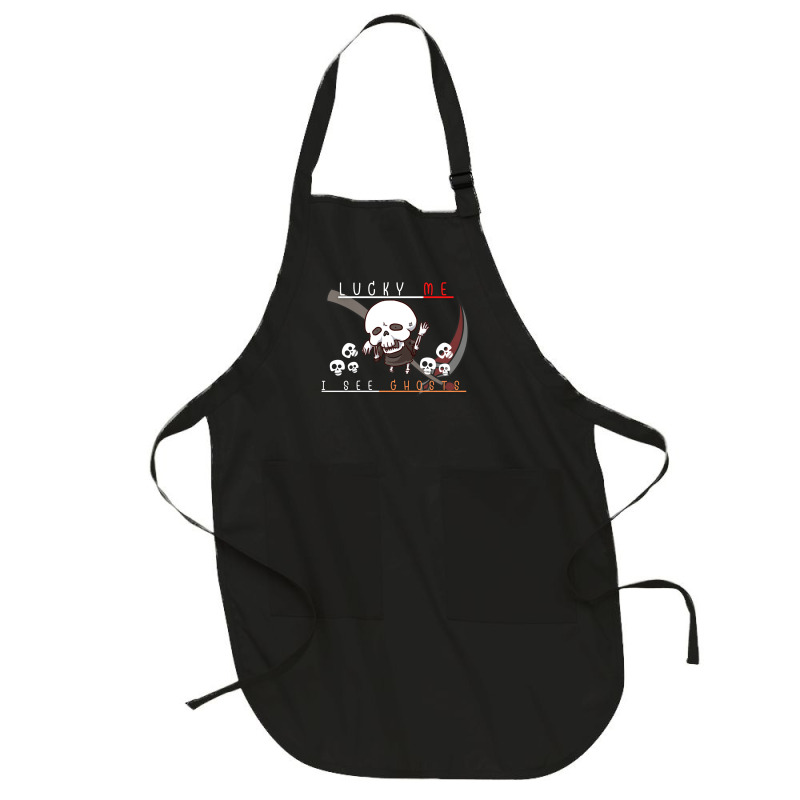 Ghosts Skeleton Full-length Apron | Artistshot