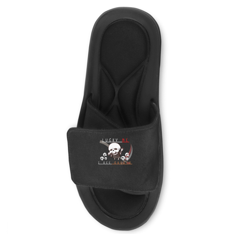 Ghosts Skeleton Slide Sandal | Artistshot