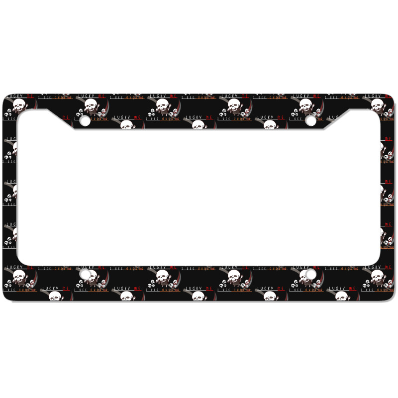 Ghosts Skeleton License Plate Frame | Artistshot