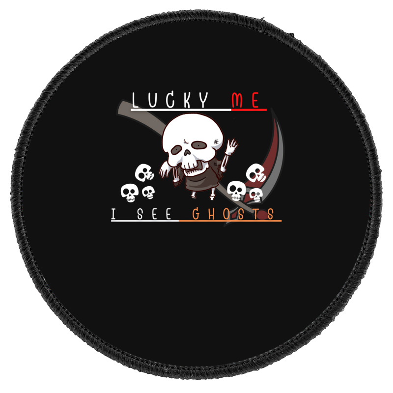 Ghosts Skeleton Round Patch | Artistshot