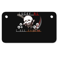 Ghosts Skeleton Motorcycle License Plate | Artistshot