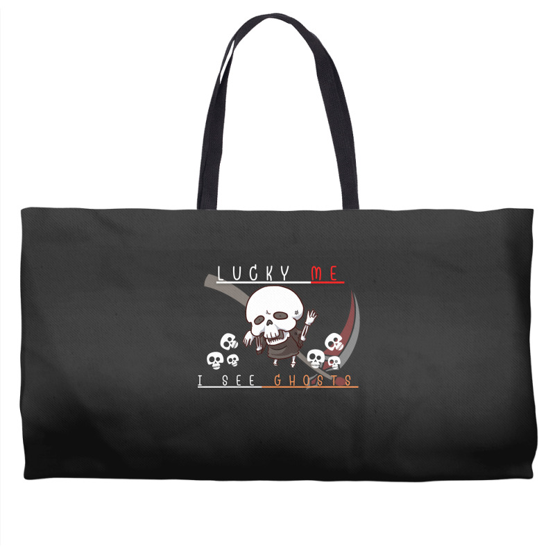 Ghosts Skeleton Weekender Totes | Artistshot