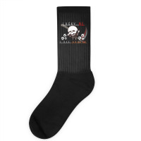 Ghosts Skeleton Socks | Artistshot