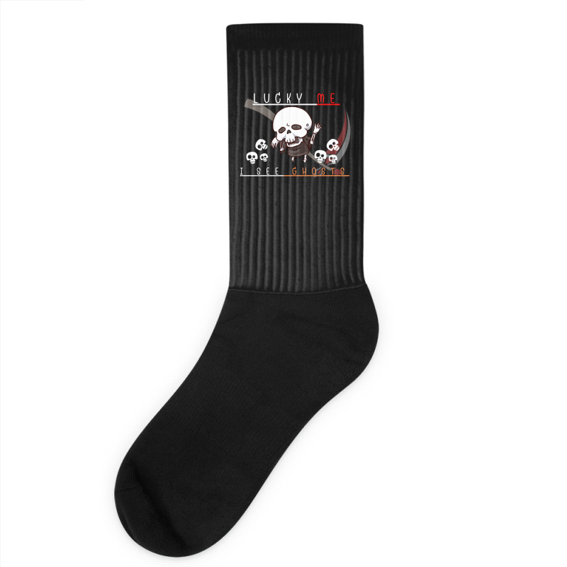 Ghosts Skeleton Socks | Artistshot