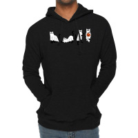 Black Cats And Pumpkin Halloween Cat Lovers Costume Ghost Lightweight Hoodie | Artistshot