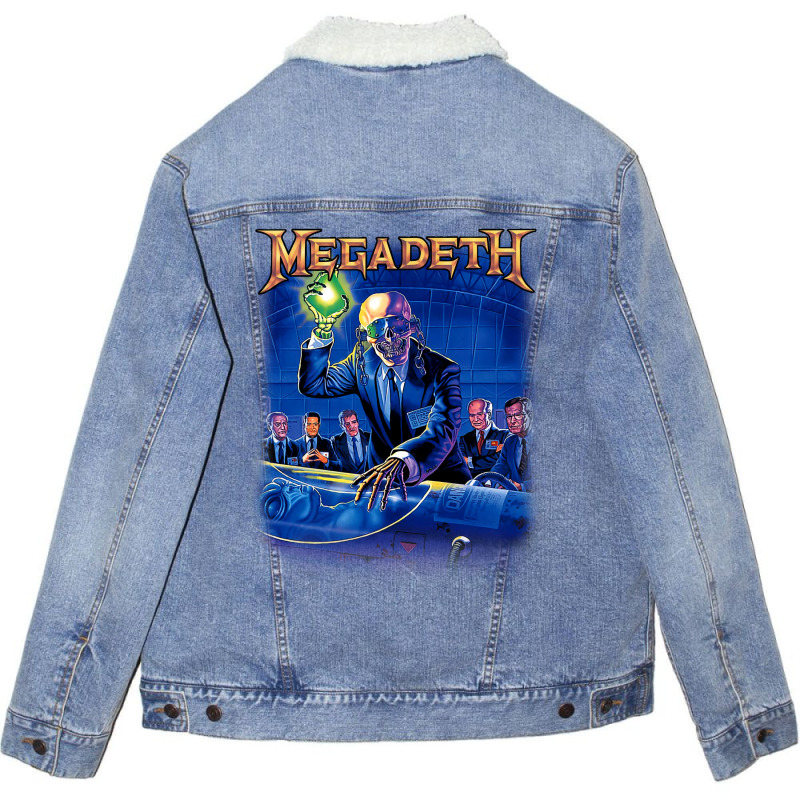 Mega Rust Kids  Travel Unisex Sherpa-lined Denim Jacket | Artistshot